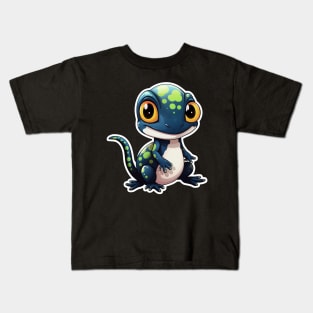 Cute Gecko - Gecko Mom Funny Geckos Kids T-Shirt